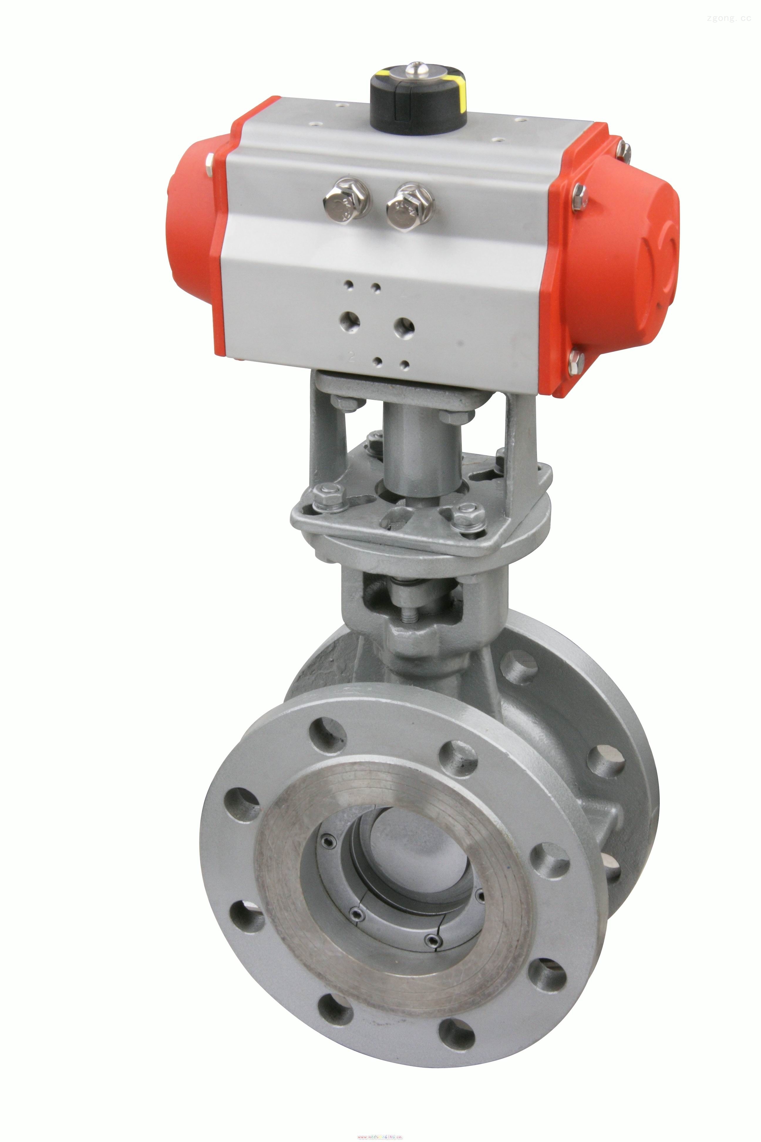 vf-834a-江苏中鼎阀业法兰铸钢开关型气动三偏心蝶阀-中鼎阀业(江苏)